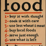 Food Poster from WWI