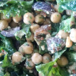 Kale, Fig and Chickpea Salad