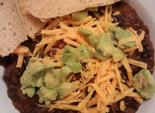 Slow Cooker Black Bean Chili