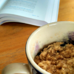 Blueberry Oatmeal Mug Muffin