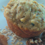 Zucchini Walnut Muffins