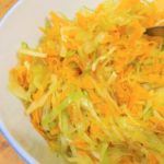 cabbage and carrots with ginger